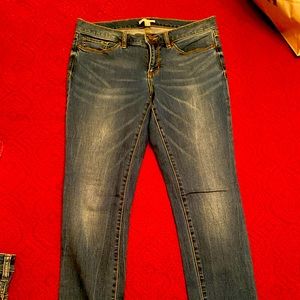New York and Co straight leg jeans.  Worn once.  Size 10.  Like new condition.